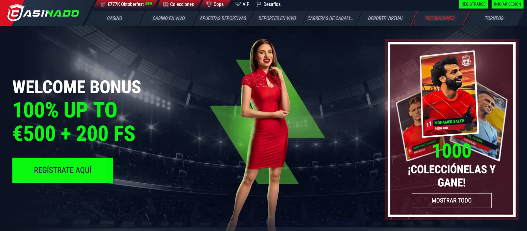 Casinado bono de bienvenida para apuestas deportivas